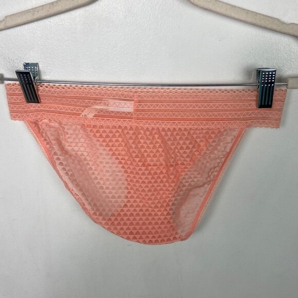 NEW Madewell Mesh Bikini Bottom Underwear Size Small Panties Light Blossom Boho - Picture 8 of 8